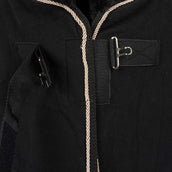 Waldhausen Fleecedeken Modern Zwart/Roségoud Waldhausen Fleecedeken Modern Zwart/Roségoud