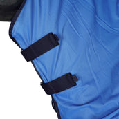 Harry's Horse Vliegendeken Mesh Pro Neck Blauw Harry's Horse Vliegendeken Mesh Pro Neck Blauw