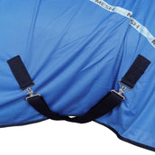 Harry's Horse Vliegendeken Mesh Pro Neck Blauw Harry's Horse Vliegendeken Mesh Pro Neck Blauw