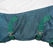 WeatherBeeta Vliegendeken ComFiTec Green-Tec Airflow Mesh Combo Neck White/Dragonfly Blue WeatherBeeta Vliegendeken ComFiTec Green-Tec Airflow Mesh Combo Neck White/Dragonfly Blue