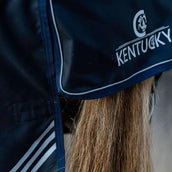 Kentucky Turnout Rug All Weather Comfort Waterproof 100g Navy Kentucky Turnout Rug All Weather Comfort Waterproof 100g Navy