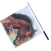 F.R.A. Vlag NH Uitschuifbaar Zwart F.R.A. Vlag NH Uitschuifbaar Zwart