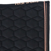 HKM Zadeldekje Rosegold Glamour Dressuur Zwart/Rosegoud HKM Zadeldekje Rosegold Glamour Dressuur Zwart/Rosegoud