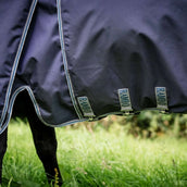 Rambo Optimo Turnout Plus 0g Navy/Thunderstorm Grey Rambo Optimo Turnout Plus 0g Navy/Thunderstorm Grey