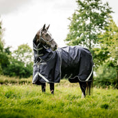 Rambo Optimo Turnout Plus 0g Navy/Thunderstorm Grey Rambo Optimo Turnout Plus 0g Navy/Thunderstorm Grey