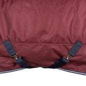 EQUITHÈME Outdoordeken Tyrex 1200D 0g High Neck Burgundy EQUITHÈME Outdoordeken Tyrex 1200D 0g High Neck Burgundy