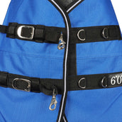 EQUITHÈME Outdoordeken Tyrex 1200D 0g Aisance High Neck Royal Blue EQUITHÈME Outdoordeken Tyrex 1200D 0g Aisance High Neck Royal Blue