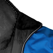 EQUITHÈME Outdoordeken Tyrex 1200D 150g Aisance High Neck Royal Blue EQUITHÈME Outdoordeken Tyrex 1200D 150g Aisance High Neck Royal Blue