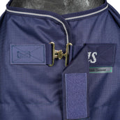 Agradi by Bucas Turnout Rug 100g Navy/Zilver Agradi by Bucas Turnout Rug 100g Navy/Zilver