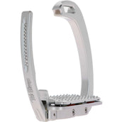 Tech Stirrups Stijgbeugels Venice Plus Swarovski Dressuur Zilver/Zilver Tech Stirrups Stijgbeugels Venice Plus Swarovski Dressuur Zilver/Zilver