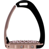 Tech Stirrups Stijgbeugels Venice Sloped Evo Swarovski Zwart/Rosegoud Tech Stirrups Stijgbeugels Venice Sloped Evo Swarovski Zwart/Rosegoud
