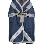 Amigo Turnout Rug Integrated 1200D 150g Navy/Titanium Grey/Silver Amigo Turnout Rug Integrated 1200D 150g Navy/Titanium Grey/Silver