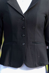 HKM Wedstrijdjasje Crystal Zwart HKM Wedstrijdjasje Crystal Zwart