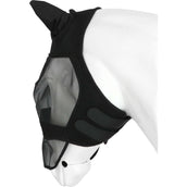 EQUITHÈME Vliegenmasker Mesh UV Protection Met Neusnetje Zwart EQUITHÈME Vliegenmasker Mesh UV Protection Met Neusnetje Zwart