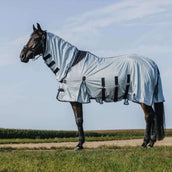 Riding World Vliegendeken Belly Mesh Combo Grijs Riding World Vliegendeken Belly Mesh Combo Grijs