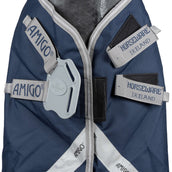 Amigo Turnout Rug FieldSafe Plus 1200D 50g Navy/Titanium Grey/Silver Amigo Turnout Rug FieldSafe Plus 1200D 50g Navy/Titanium Grey/Silver