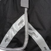 Amigo Turnout Rug Integrated 1200D 250g Black/Titanium Grey/Silver Amigo Turnout Rug Integrated 1200D 250g Black/Titanium Grey/Silver