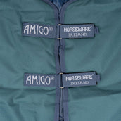 Amigo Halsstuk Ripstop 900D 150g Dynasty Green/Navy/Silver Amigo Halsstuk Ripstop 900D 150g Dynasty Green/Navy/Silver