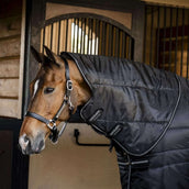 Amigo Halsstuk Ripstip Insulator Stable 200g Black/Black/Silver Amigo Halsstuk Ripstip Insulator Stable 200g Black/Black/Silver