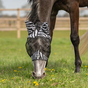 Velder Horsewear Vliegenmasker Zebra met Oren Zwart/Wit Velder Horsewear Vliegenmasker Zebra met Oren Zwart/Wit