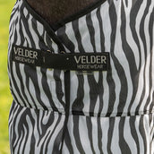 Velder Horsewear Vliegendeken met Hals Zebra Zwart/Wit Velder Horsewear Vliegendeken met Hals Zebra Zwart/Wit
