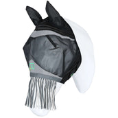 Agradi Horse Vliegenmasker Fine Mesh met Oren en Franjes Zwart Agradi Horse Vliegenmasker Fine Mesh met Oren en Franjes Zwart