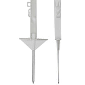 Agradi Power Weidepaal Classic Dubbel 125cm 20 Stuks Wit Agradi Power Weidepaal Classic Dubbel 125cm 20 Stuks Wit