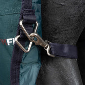 WeatherBeeta ComFiTec Plus Dynamic Turnout Detach-A-Neck 0g Forest Green/Navy WeatherBeeta ComFiTec Plus Dynamic Turnout Detach-A-Neck 0g Forest Green/Navy