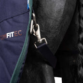 WeatherBeeta ComFiTec Plus Dynamic Turnout Detach-A-Neck 100g Navy/Forest Green WeatherBeeta ComFiTec Plus Dynamic Turnout Detach-A-Neck 100g Navy/Forest Green