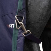 WeatherBeeta ComFiTec Plus Dynamic Turnout Detach-A-Neck 100g Navy/Forest Green WeatherBeeta ComFiTec Plus Dynamic Turnout Detach-A-Neck 100g Navy/Forest Green