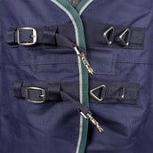 WeatherBeeta ComFiTec Plus Dynamic Turnout Detach-A-Neck 100g Navy/Forest Green WeatherBeeta ComFiTec Plus Dynamic Turnout Detach-A-Neck 100g Navy/Forest Green