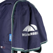 WeatherBeeta ComFiTec Plus Dynamic Turnout High Neck 100g Navy/Forest Green WeatherBeeta ComFiTec Plus Dynamic Turnout High Neck 100g Navy/Forest Green