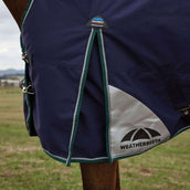 WeatherBeeta ComFiTec Plus Dynamic Turnout High Neck 220g Navy/Forest Green WeatherBeeta ComFiTec Plus Dynamic Turnout High Neck 220g Navy/Forest Green