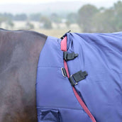 WeatherBeeta ComFiTec Essential Turnout Detach-A-Neck 50g Navy/Burgundy WeatherBeeta ComFiTec Essential Turnout Detach-A-Neck 50g Navy/Burgundy