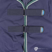 WeatherBeeta Halsstuk ComFiTec Plus Dynamic Turnout 0g Navy/Forest Green WeatherBeeta Halsstuk ComFiTec Plus Dynamic Turnout 0g Navy/Forest Green