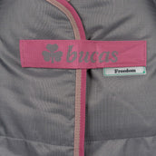 Bucas Freedom Turnout 300/150g Full Neck Smoke Grey Bucas Freedom Turnout 300/150g Full Neck Smoke Grey