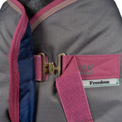 Bucas Freedom Turnout 300/150g Full Neck Smoke Grey Bucas Freedom Turnout 300/150g Full Neck Smoke Grey