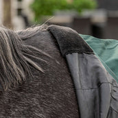 Agradi Horse Outdoordeken 1200D 0gr Reflecterende Bies Groen Agradi Horse Outdoordeken 1200D 0gr Reflecterende Bies Groen