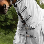 Waldhausen Vliegendeken Protect met Losse Hals Zilvergrijs/Grijs Waldhausen Vliegendeken Protect met Losse Hals Zilvergrijs/Grijs