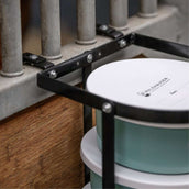 Waldhausen Voerbakhouder voor 2L Bakken Zwart Waldhausen Voerbakhouder voor 2L Bakken Zwart