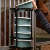 Waldhausen Voerbakhouder voor 2L Bakken Zwart Waldhausen Voerbakhouder voor 2L Bakken Zwart