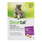 Drontal Dog Tasty Ontwormingstablet Hond Drontal Dog Tasty Ontwormingstablet Hond