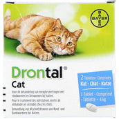 Drontal Ontwormingstablet Kat 4kg Drontal Ontwormingstablet Kat 4kg