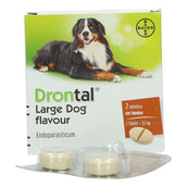 Drontal Dog Tasty Ontwormingstablet Grote Hond Drontal Dog Tasty Ontwormingstablet Grote Hond