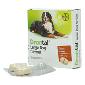 Drontal Dog Tasty Ontwormingstablet Grote Hond Drontal Dog Tasty Ontwormingstablet Grote Hond
