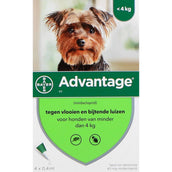 Advantage 40 Spot-On Hond <4kg Advantage 40 Spot-On Hond <4kg