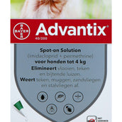 Advantix 40/200 Spot-On Hond <4kg Advantix 40/200 Spot-On Hond <4kg