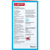 Advantix 100/500 Spot-On Hond 4-10kg Advantix 100/500 Spot-On Hond 4-10kg