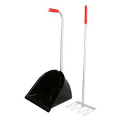 Kerbl Mestboy Compleet met Hark Zwart Kerbl Mestboy Compleet met Hark Zwart