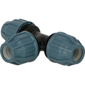 Jason T-stuk 90° PP DVGW/KIWA/WRAS Knel Zwart/Blauw Jason T-stuk 90° PP DVGW/KIWA/WRAS Knel Zwart/Blauw